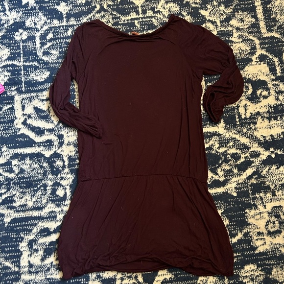 Theory Dark Purple Dress - Picture 3 of 3